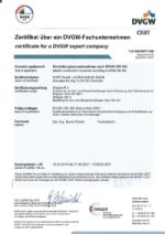 Zertifizierter vom DVGW als Fachunternehmen