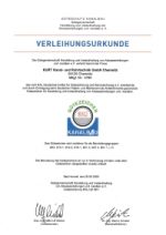 Zertifizierter Betrieb - Güteschutz Kanalbau