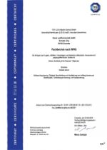 Zertifizierter Fachbetrieb nach Wasserhaushaltsgesetz