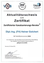 Zertifizierter Kanalsanierungsberater - Technische Akademie Hannover